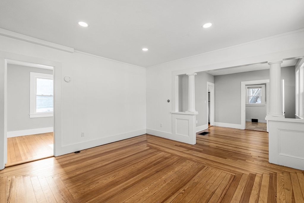 2 Oakdale Street Wareham, MA 02571 - Photo 12 of 33 a view of empty room with wooden floor