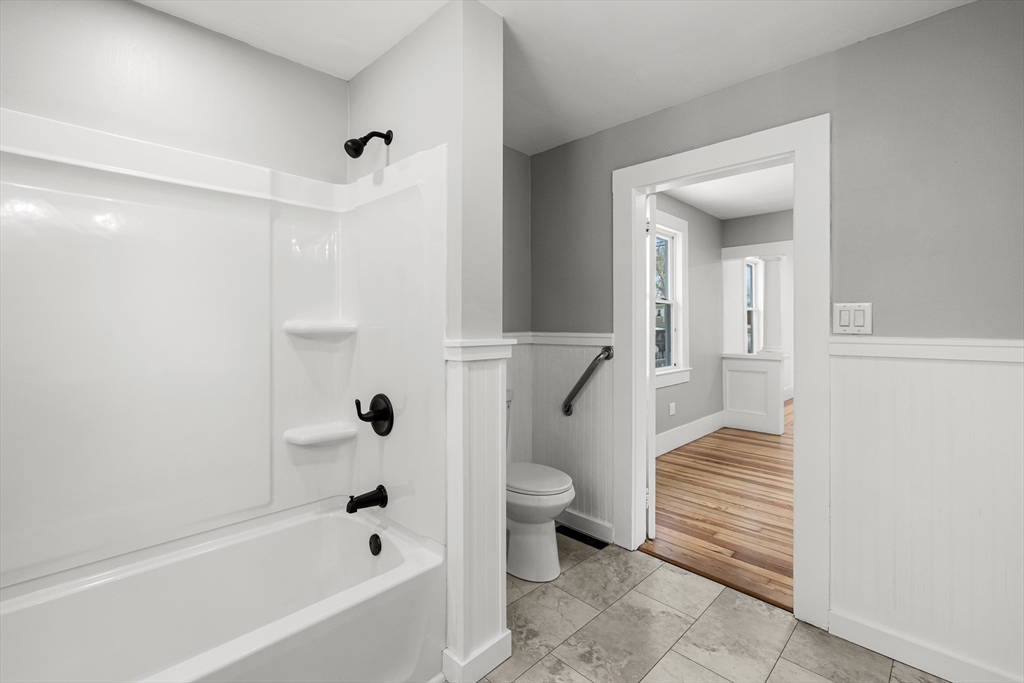 2 Oakdale Street Wareham, MA 02571 - Photo 18 of 33 a bathroom with a bathtub and shower