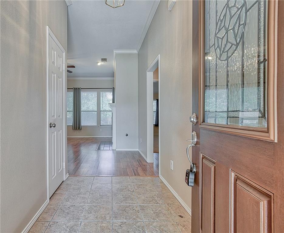 404 Faircloud Lane McKinney, TX 75072 - Photo 2 of 26 wooden floor with a bathroom