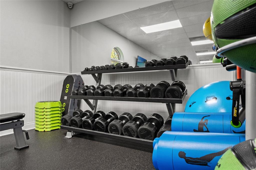 4154 Braemere Drive Spring Hill, FL 34609 - Photo 66 of 95 a room with gym equipment