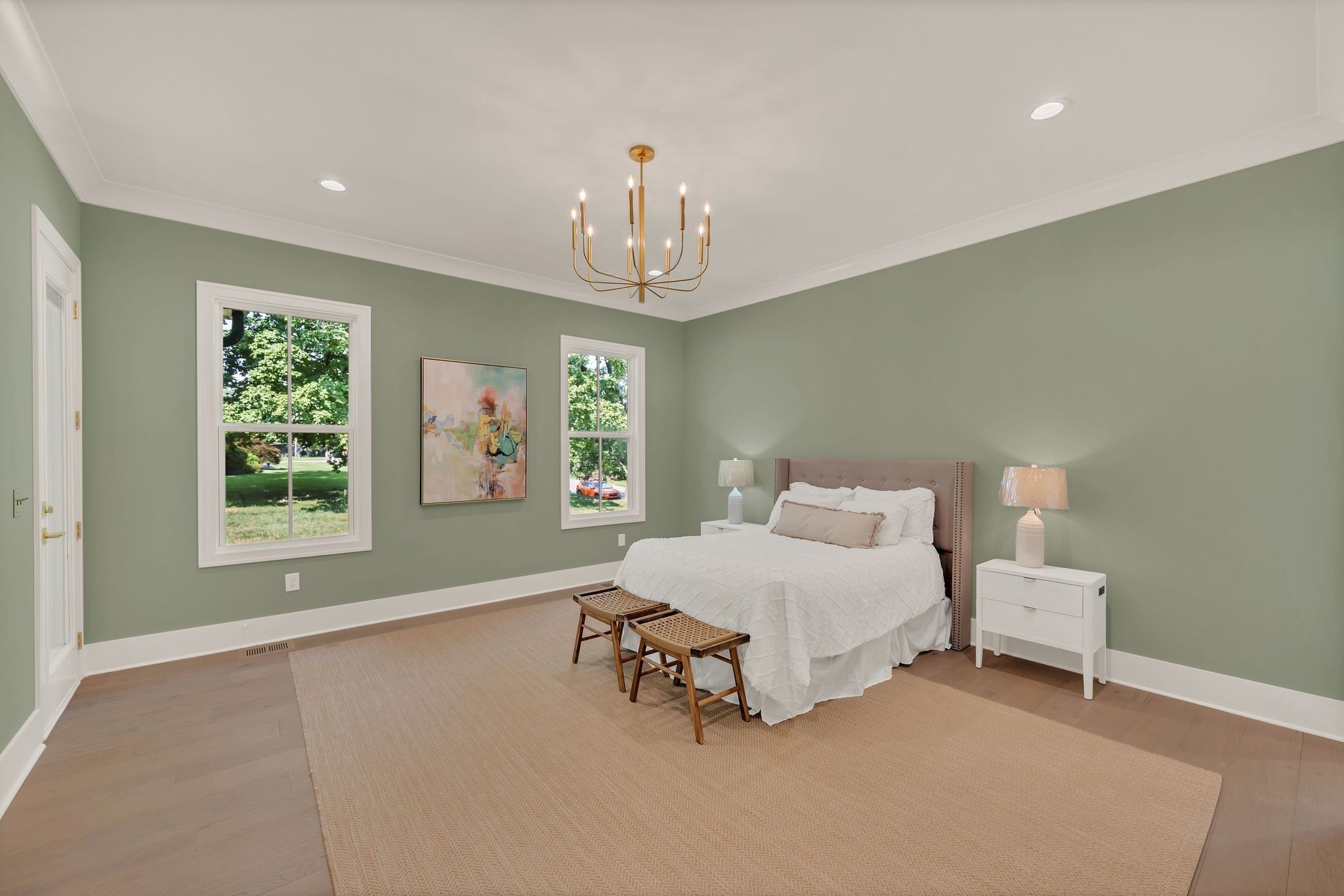 5441 Wakefield Drive Nashville, TN 37220 - Photo 33 of 72 a spacious bedroom with a bed and a window