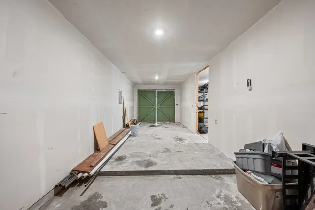 a view of a room with window