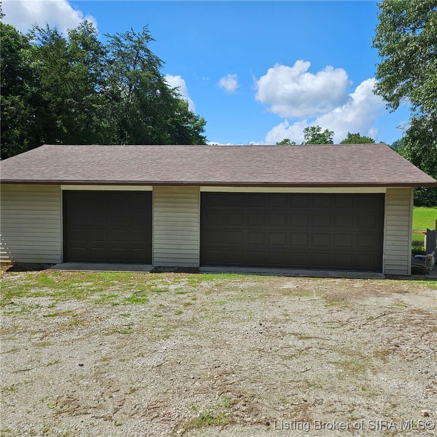 12906 West Polk Road Lexington, IN 47138 - Photo 15 of 49 Detached Garage