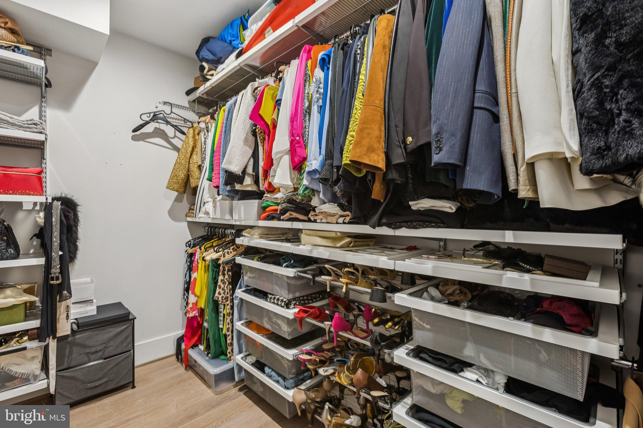 3919 Fulton Street Northwest, Unit 4 Washington, DC 20007 - Photo 21 of 31 a view of a closet with storage