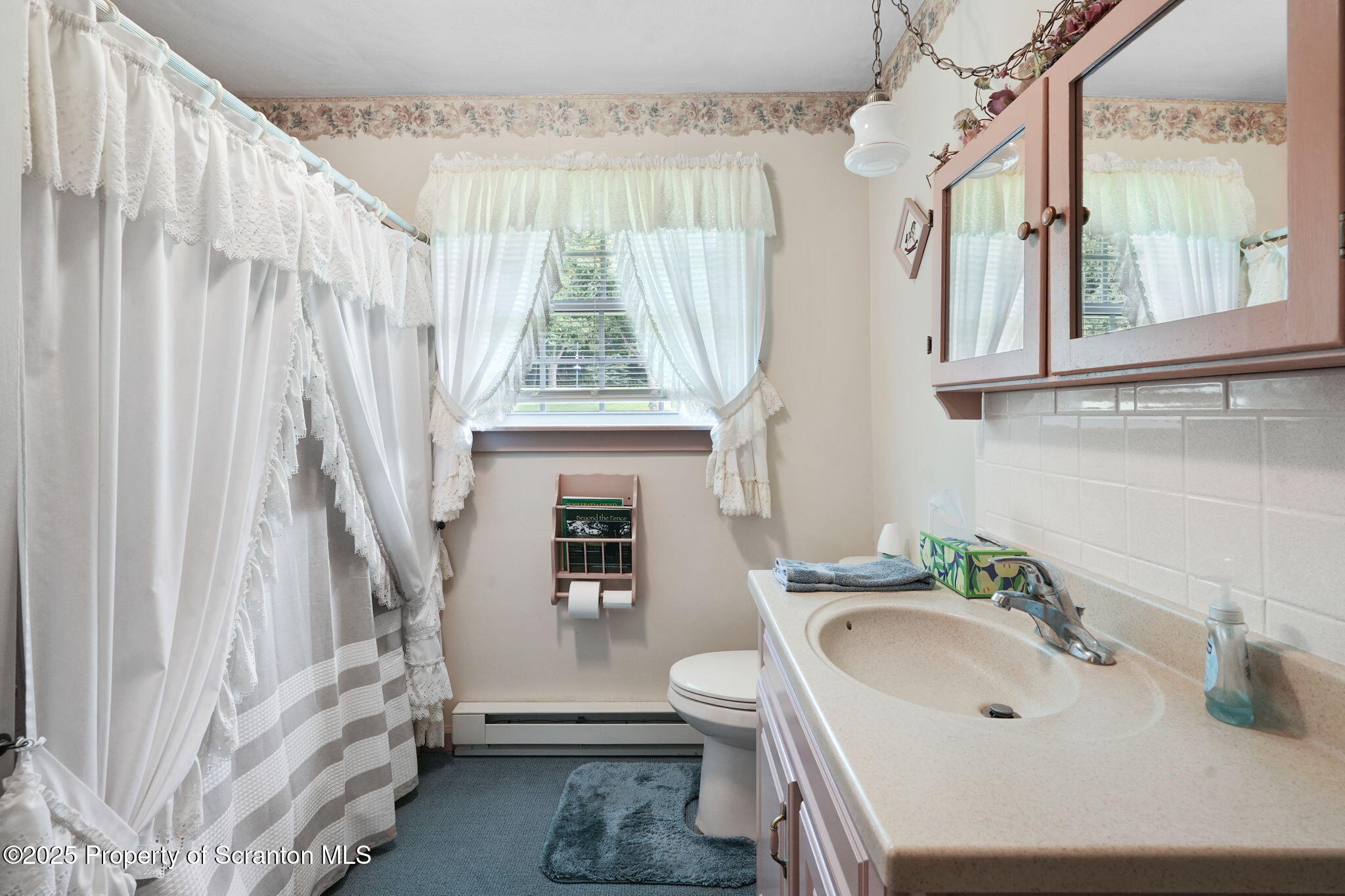 3374 Ridge Road Montrose, PA 18801 - Photo 15 of 31 a bathroom with a sink a toilet and a window