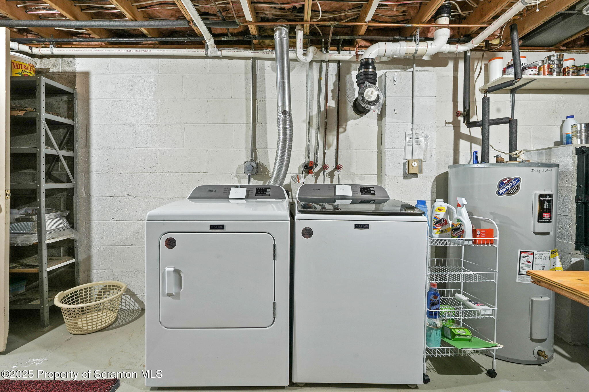 3374 Ridge Road Montrose, PA 18801 - Photo 26 of 31 a utility room with dryer and washer