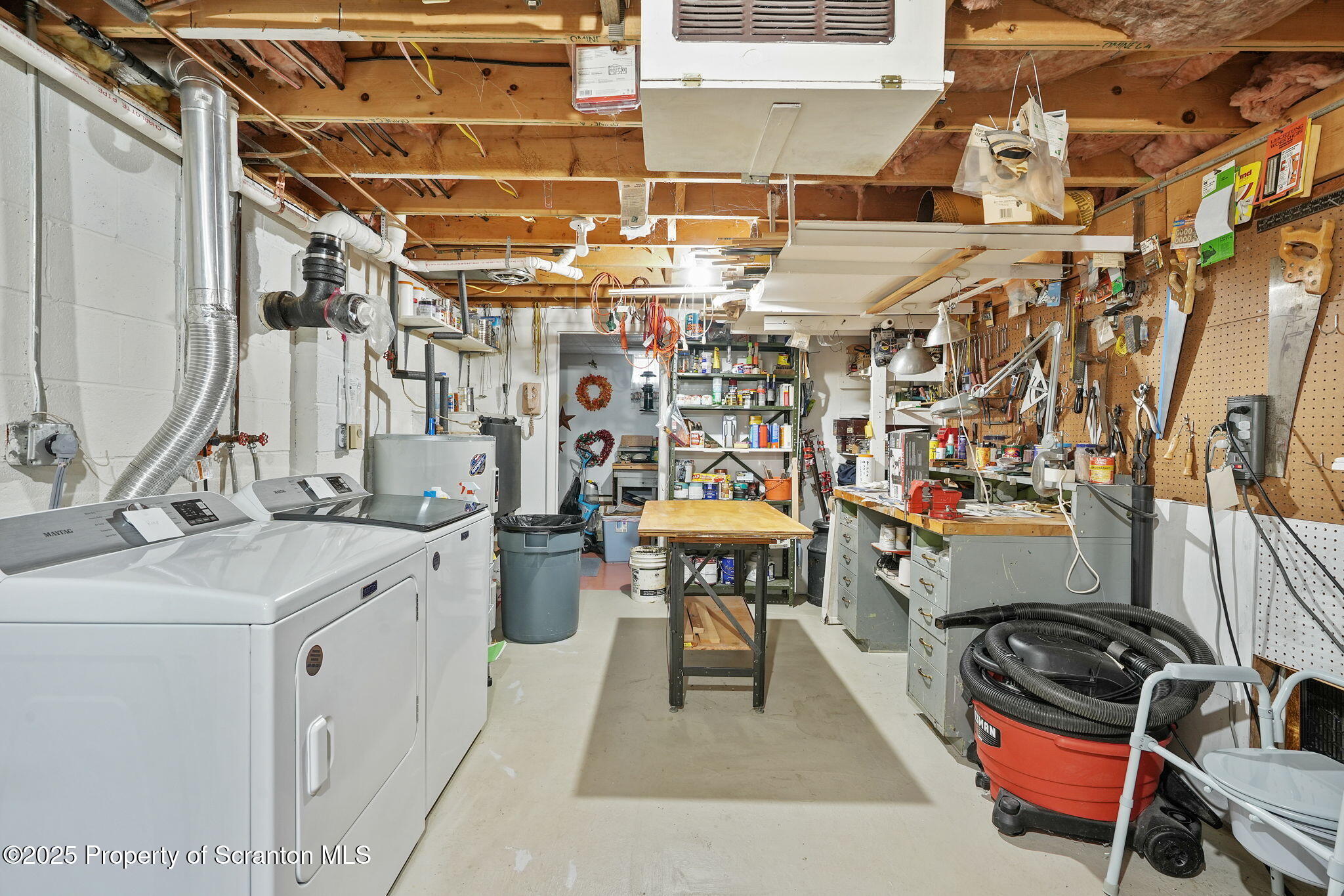 3374 Ridge Road Montrose, PA 18801 - Photo 27 of 31 a utility room with dryer and washer