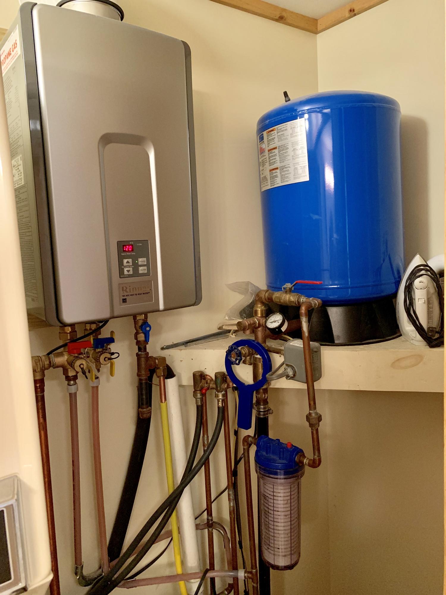 277 Shore Rd Lake View North Milo, ME 04463 - Photo 35 of 59 On Demand Hot Water Heater