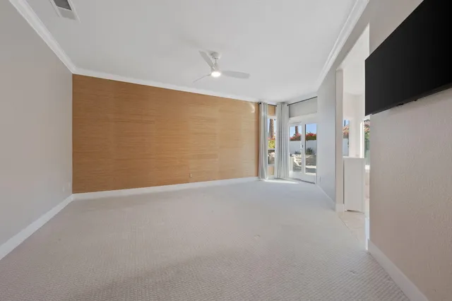 a view of empty room