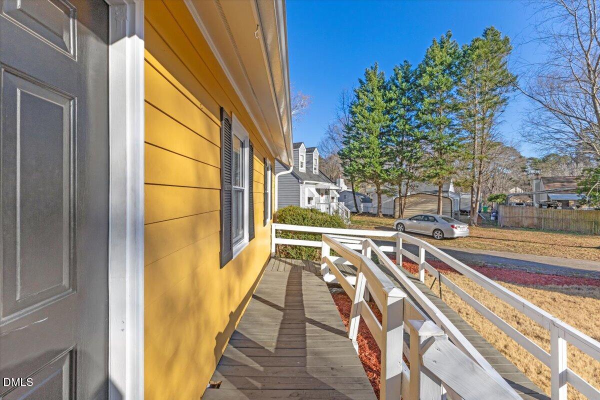 3612 Satellite Court Raleigh, NC 27604 - Photo 5 of 42 a view of a balcony with staircase