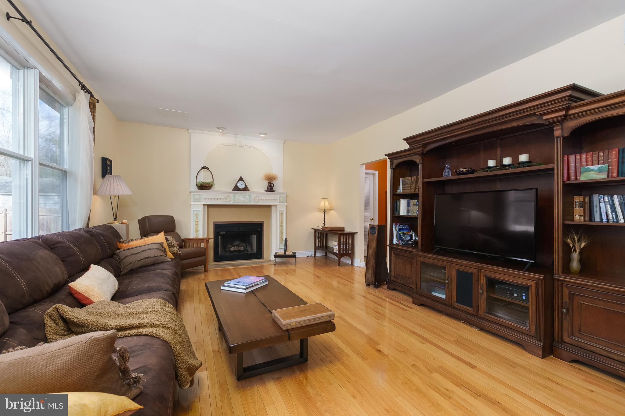 232 Mt Lucas Road Princeton, NJ 08540 - Photo 16 of 32 Family Rm leading to Powder Room, Laundry & Garage