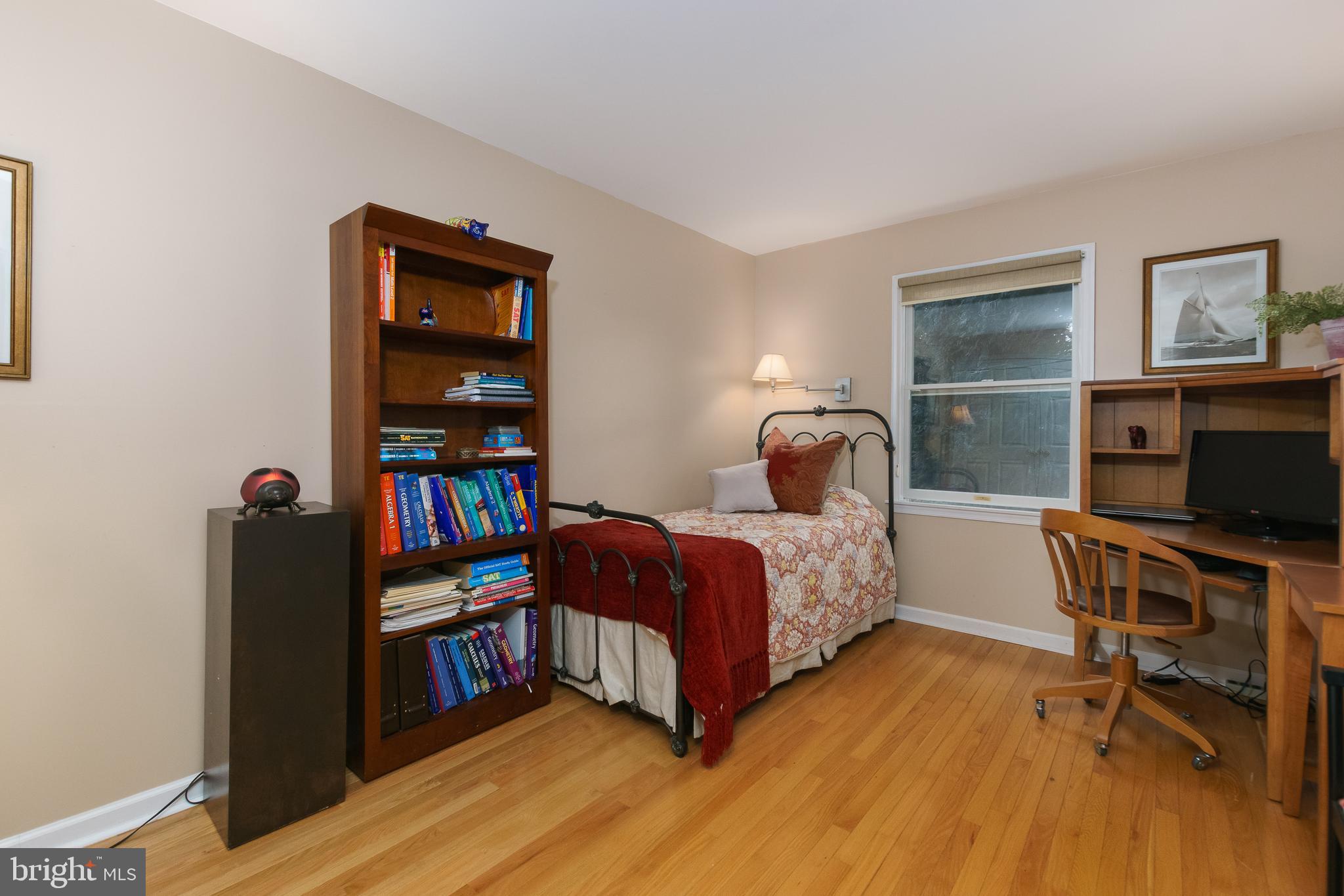 232 Mt Lucas Road Princeton, NJ 08540 - Photo 25 of 32 Third Bedroom with Hardwood Floors
