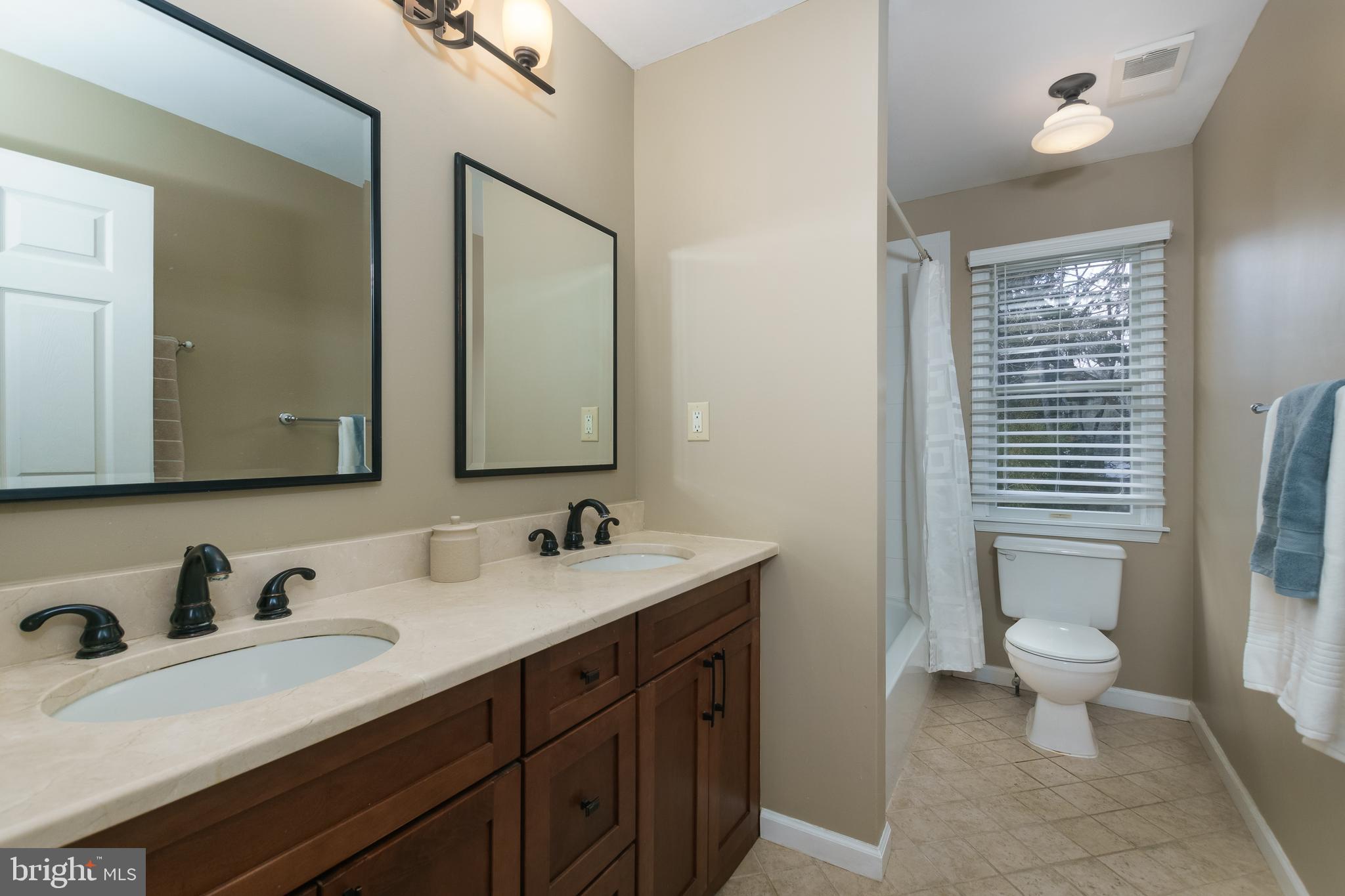 232 Mt Lucas Road Princeton, NJ 08540 - Photo 27 of 32 Hall Bath with Double Sinks