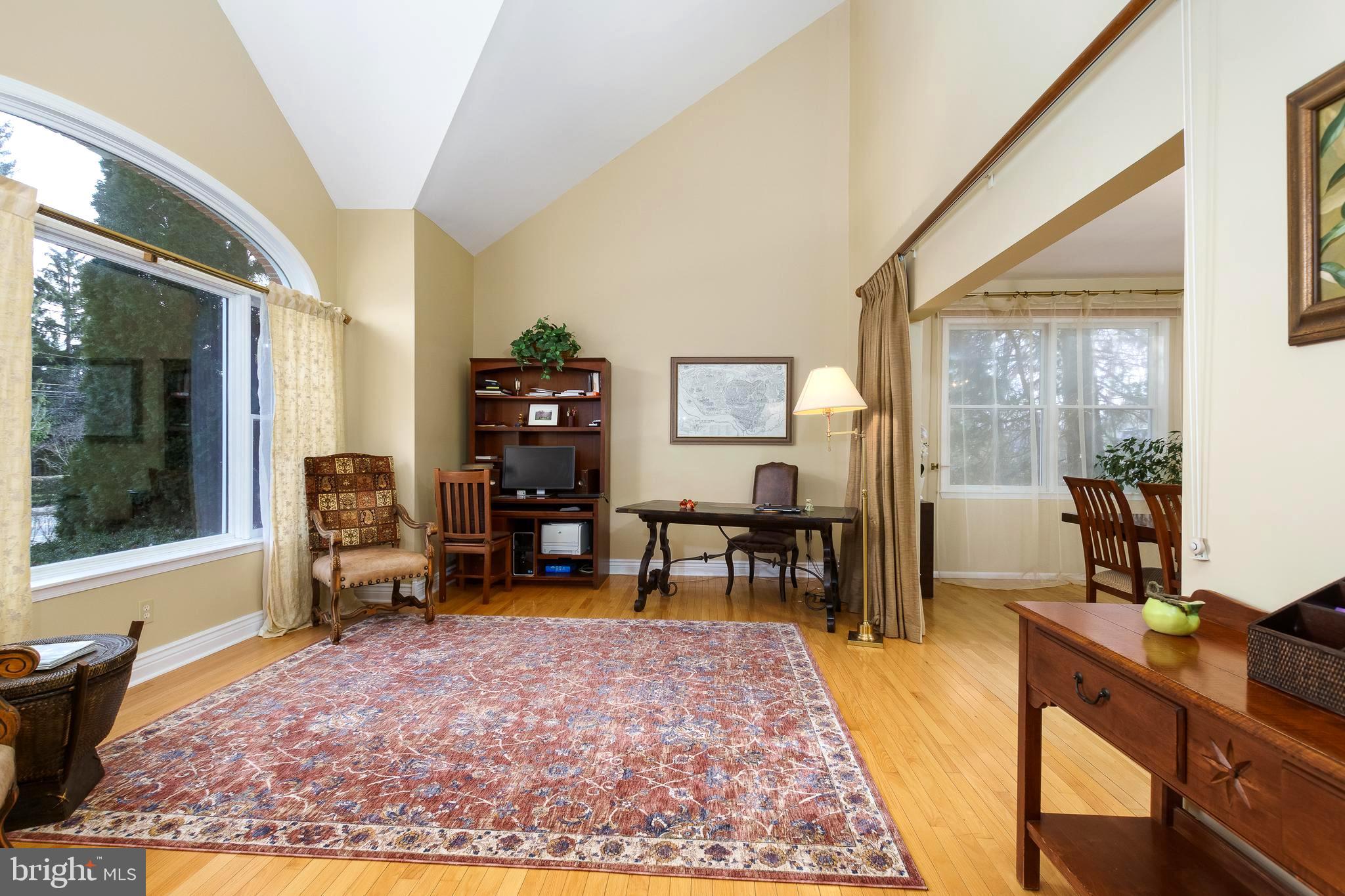 232 Mt Lucas Road Princeton, NJ 08540 - Photo 7 of 32 Living Room with Hardwood Floors