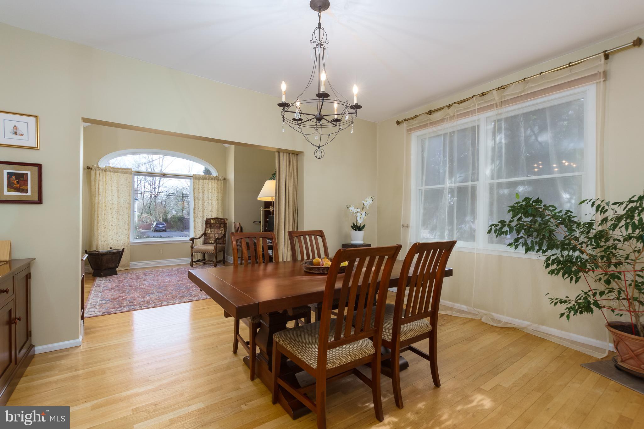 232 Mt Lucas Road Princeton, NJ 08540 - Photo 9 of 32 Dining Room opening into Living Room