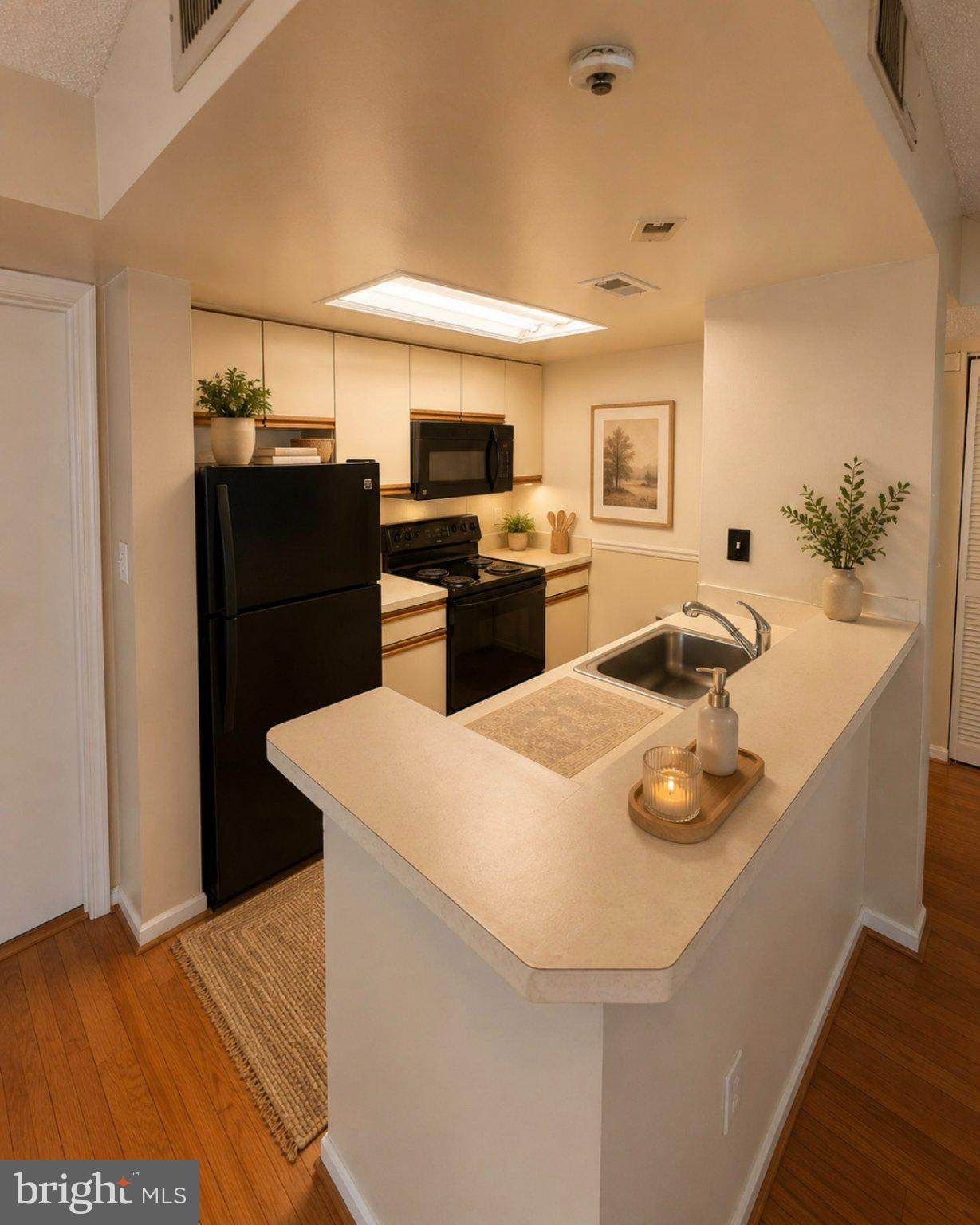 10510 Beacon Ridge Drive, Unit 14202 Bowie, MD 20721 - Photo 4 of 17 Modern kitchen with warm ambiance.