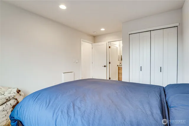 a view of a livingroom with a hardwood floor