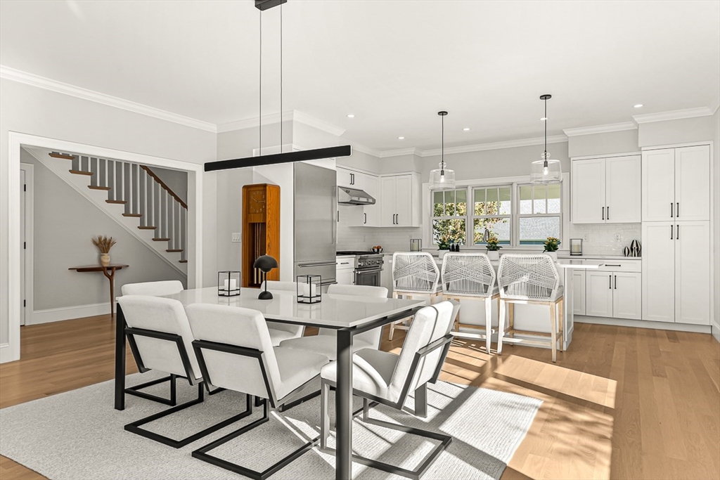 5 Peakes Lane, Unit 5 Weston, MA 02493 - Photo 8 of 32 a view of a dining room with furniture