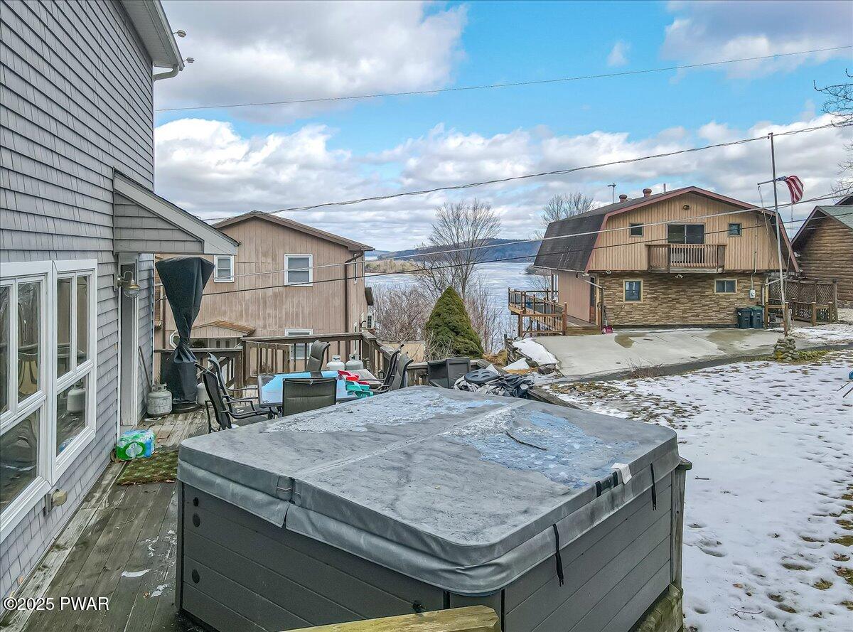165 Lakeview Road Greentown, PA 18426 - Photo 29 of 41 Hot Tub W/ Lake View