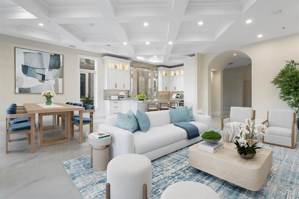 549 Northeast 19th Avenue, Unit C Deerfield Beach, FL 33441 - Photo 12 of 79 a living room with furniture and a large window