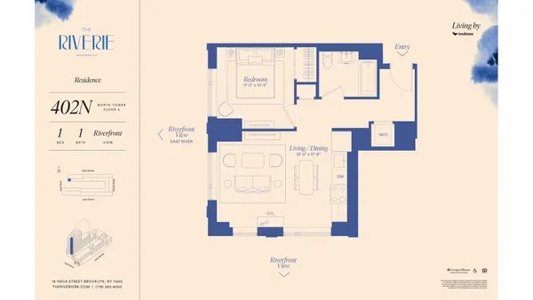 $5,010 | 18 India Street, Unit 402N | Greenpoint