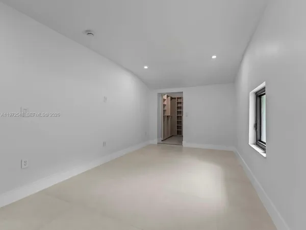 a view of empty room