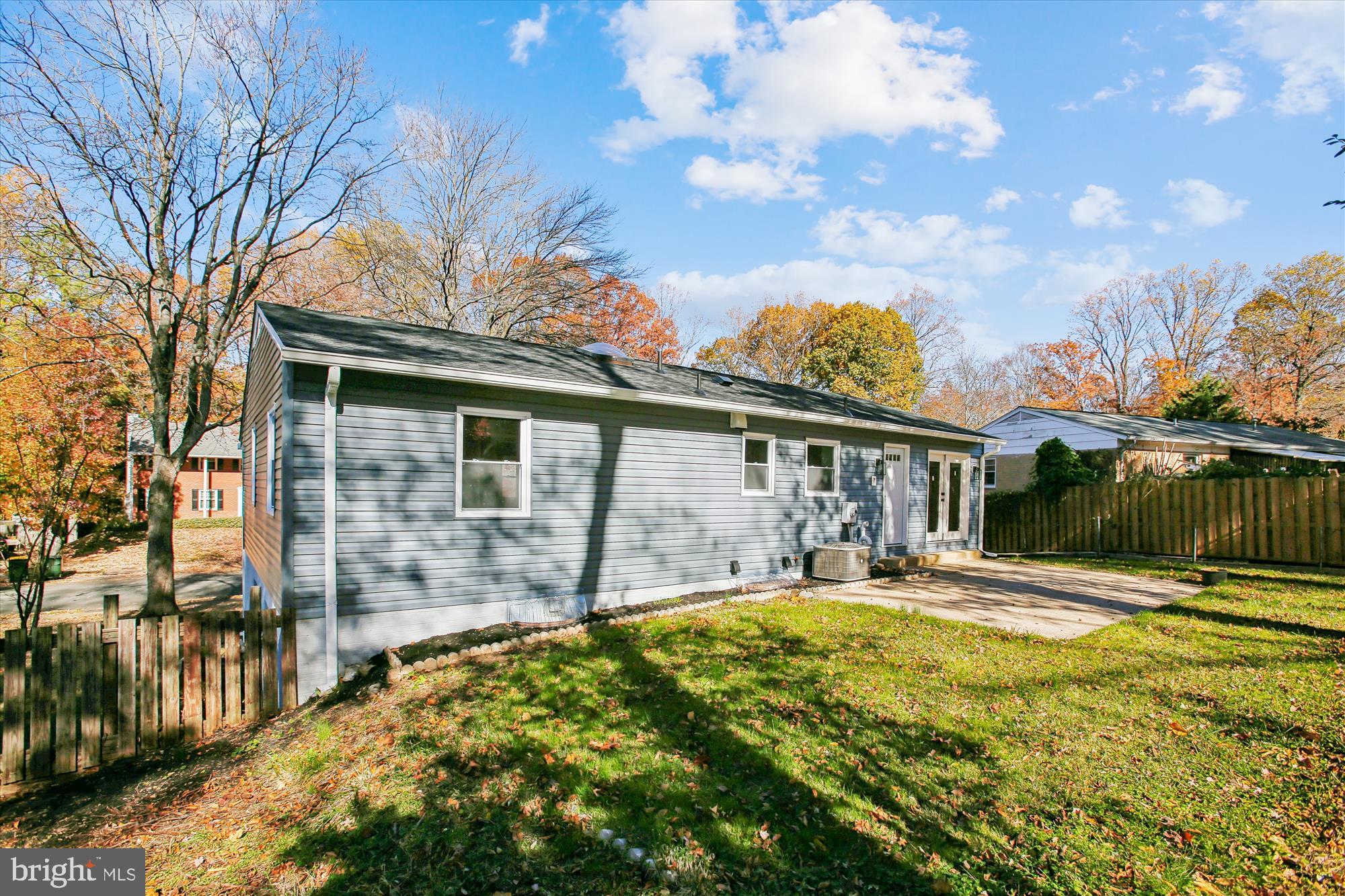 9075 Andromeda Drive Burke, VA 22015 - Photo 28 of 30 a front view of house with yard