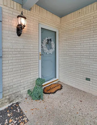 a backyard of a house