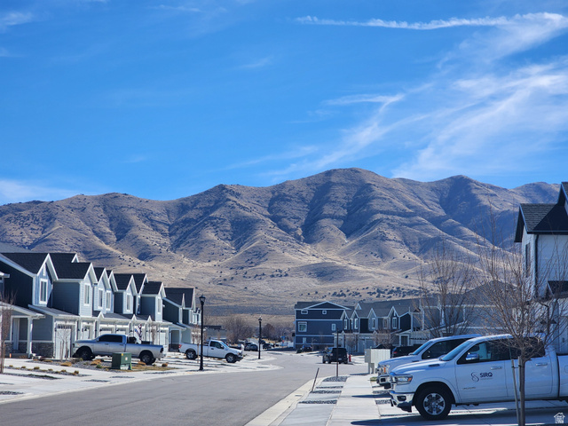 1736 East Fall Street Eagle Mountain, UT 84005 - Photo 28 of 30 View of mountain backdrop featuring nearby suburban area