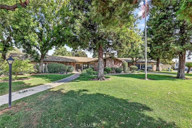 a view of a city street with a building