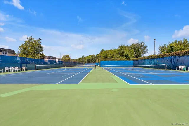 a view of outdoor space with seating