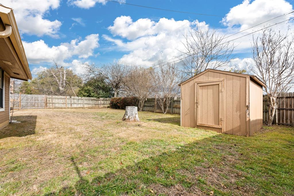 1102 Lena Street Cleburne, TX 76033 - Photo 35 of 36 a view of backyard of the house