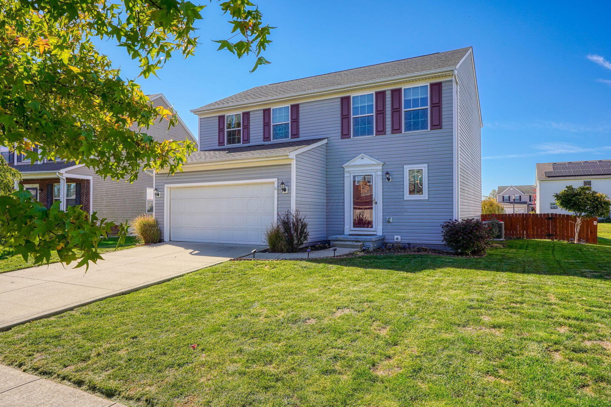 5747 Little Red Rover Street Groveport, OH 43125 - Photo 1 of 47 WELCOME HOME! Enjoy the seasons in this immaculate custom Ryan Built 2012, 3 BDRM, 2-1/2 BA two story in ELMONT PLACE! The Groveport place to be!