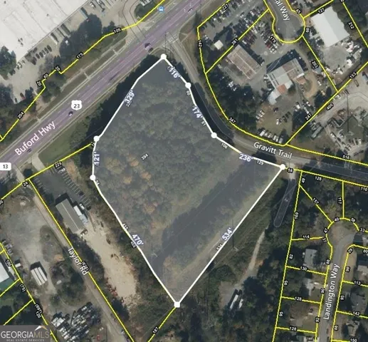 an aerial view of a balcony