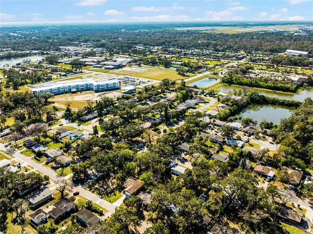 a view of swimming pool with yard