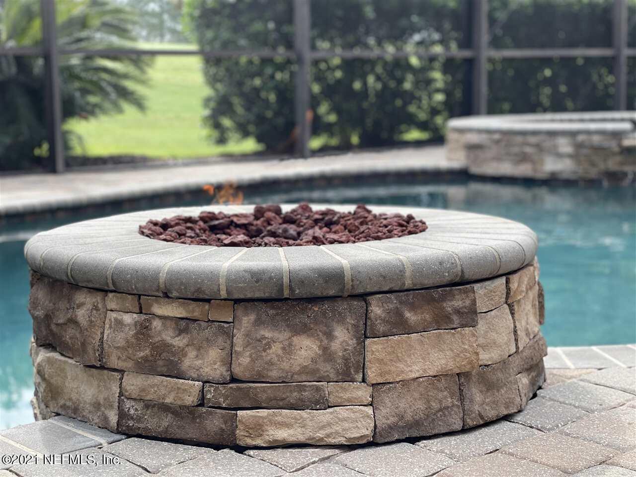 2456 Den Street St. Augustine, FL 32092 - Photo 12 of 20 Fire Pit