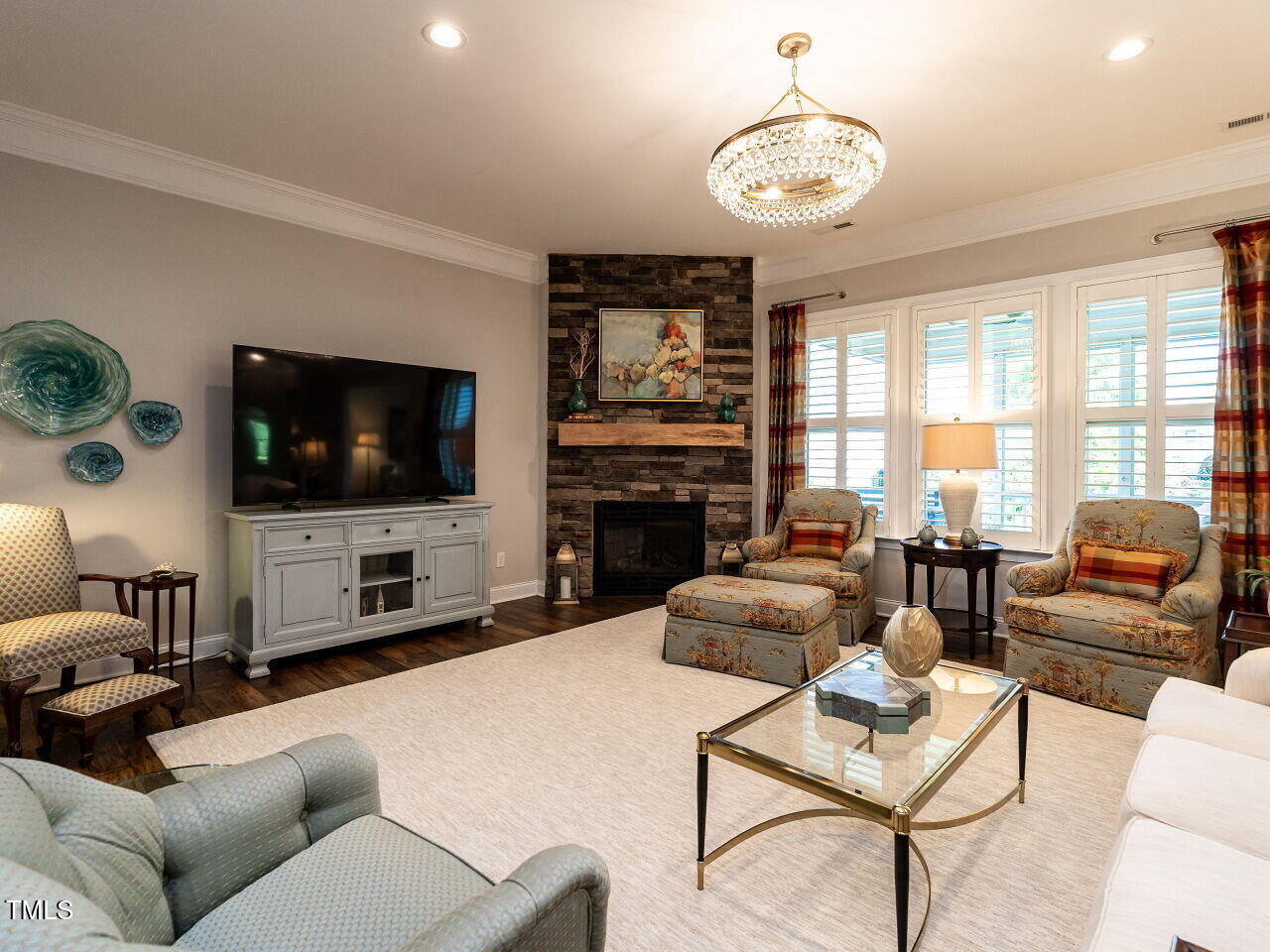 8461 Lentic Court Raleigh, NC 27615 - Photo 10 of 37 Living Room