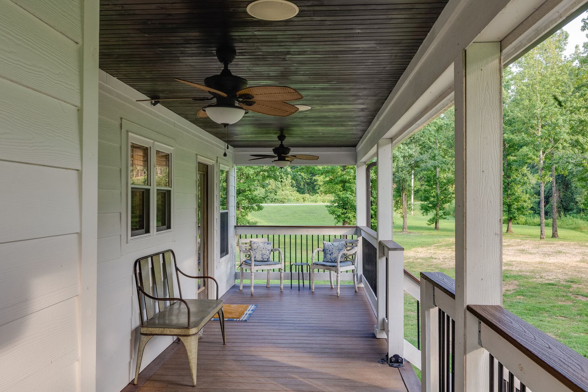 3425 Toms Creek Road Linden, TN 37096 - Photo 36 of 38 a view of a chairs and deck in the balcony