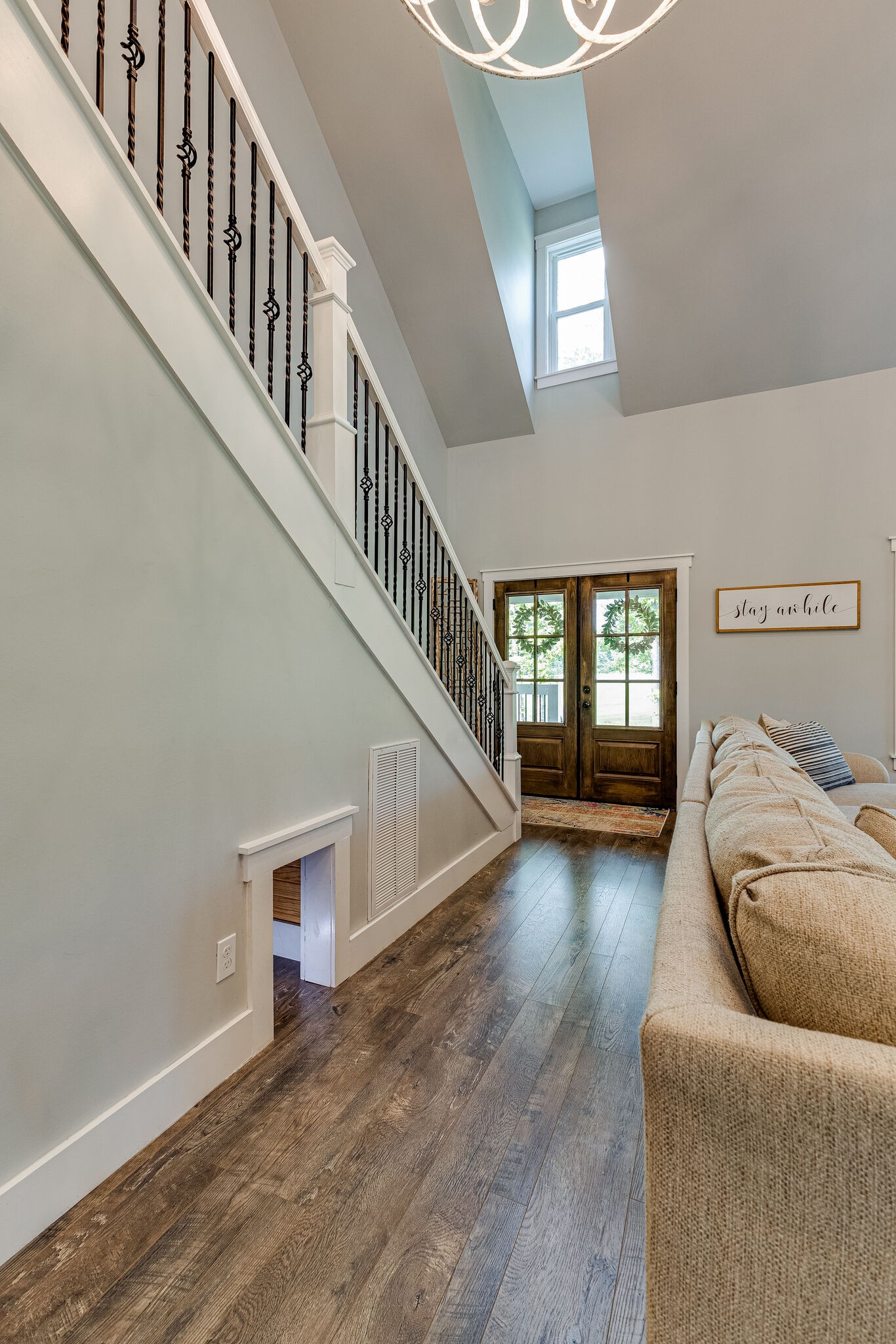 3425 Toms Creek Road Linden, TN 37096 - Photo 10 of 38 a view of entryway and hall with wooden floor