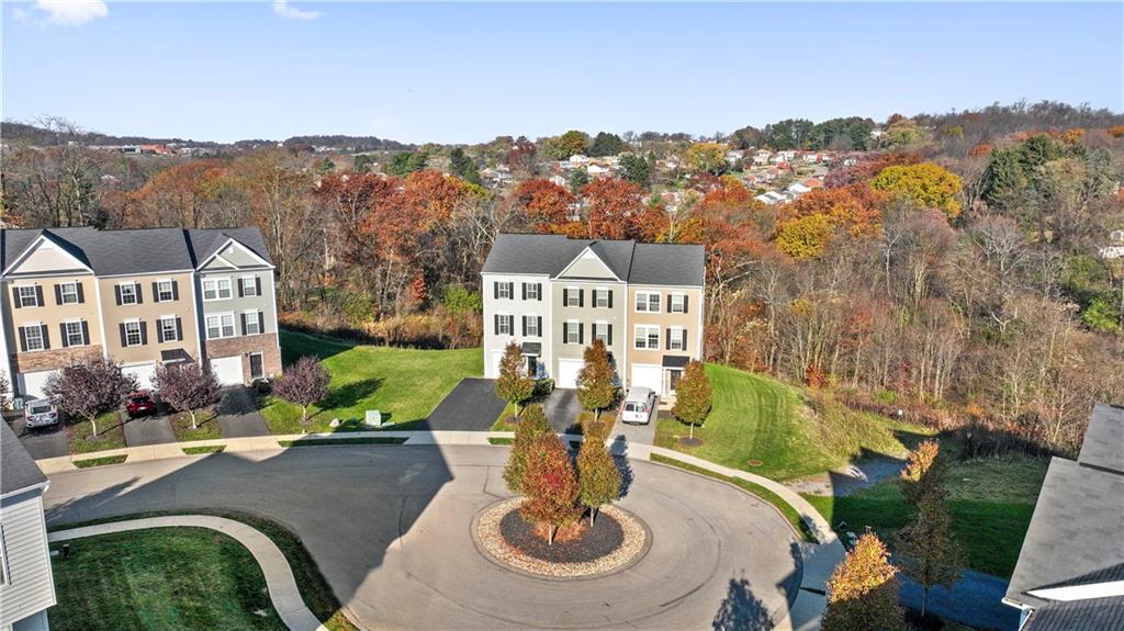 40 Truman Circle McKees Rocks, PA 15136 - Photo 32 of 33 aerial view of a house with swimming pool patio and outdoor seating