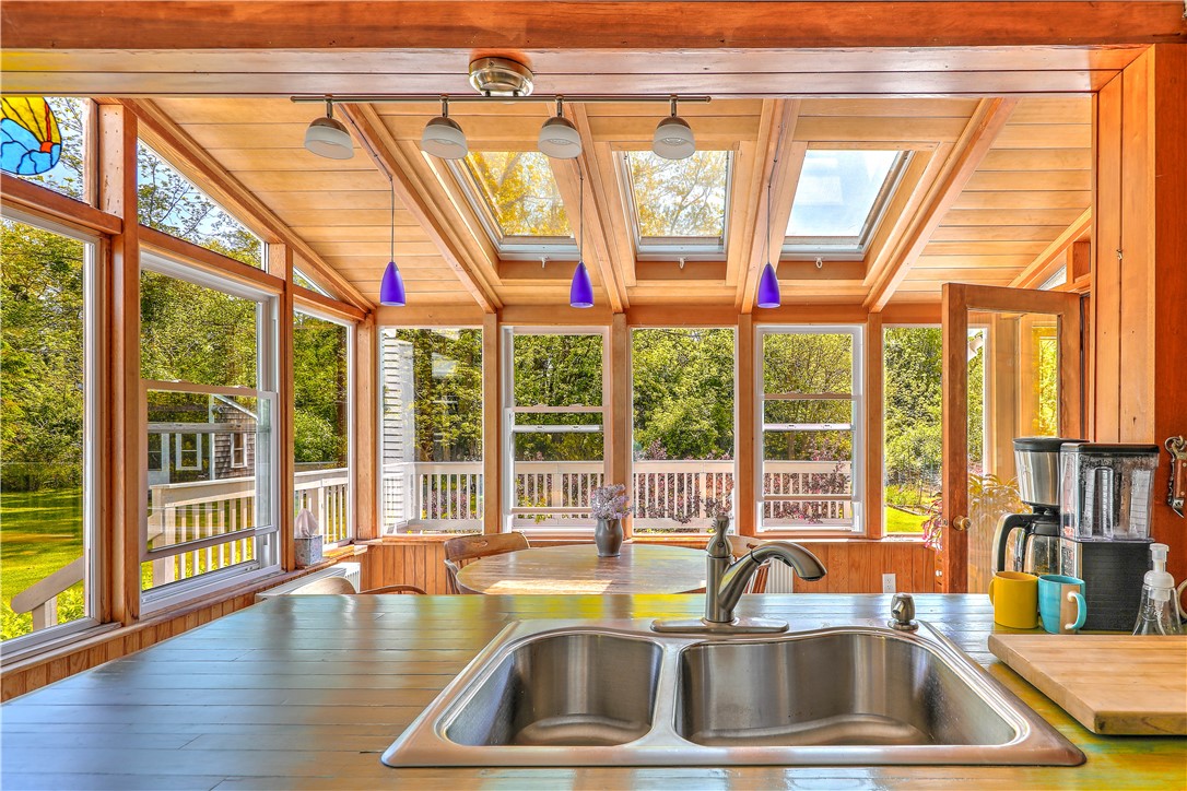 80 Touisset Road Warren, RI 02885 - Photo 20 of 48 View to backyard from kitchen