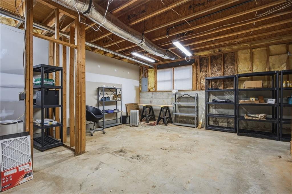 260 Manning Road Southwest, Unit 136 Marietta, GA 30064 - Photo 30 of 43 a view of a garage with storage