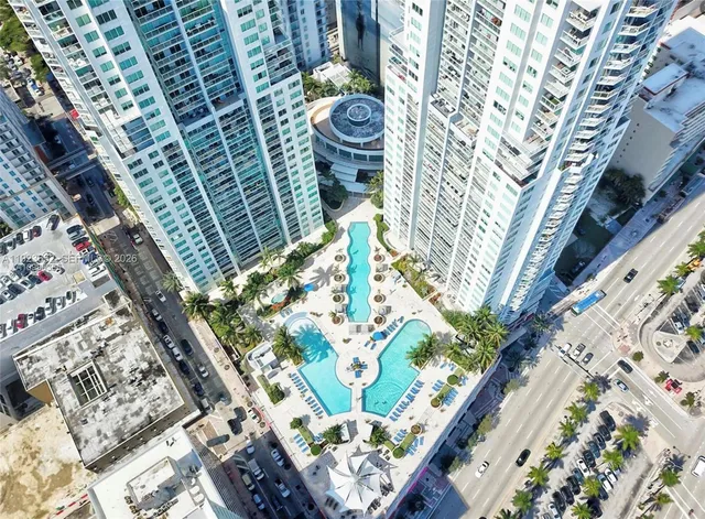 a aerial view of a fireplace