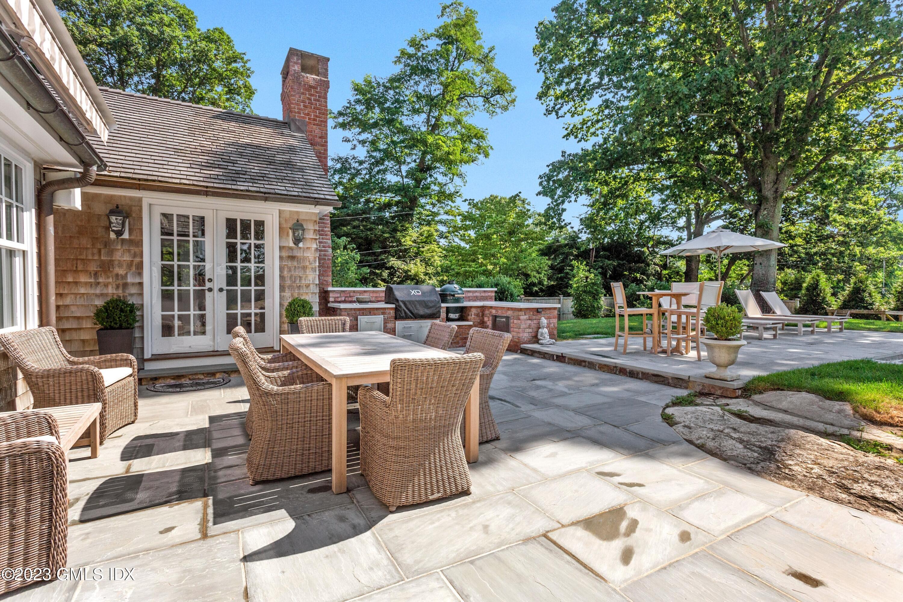 150 Goodwives River Road Darien, CT 06820 - Photo 31 of 39 a view of outdoor space yard and patio