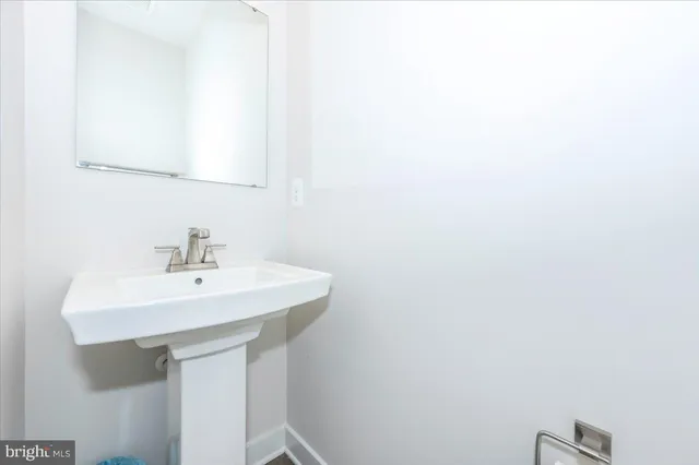 a view of a room with an empty space