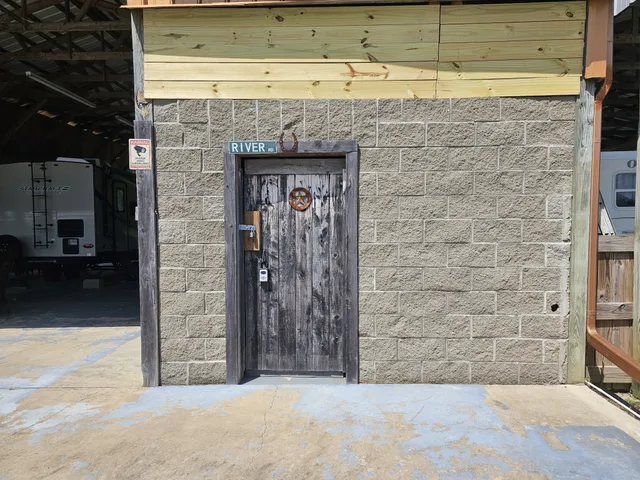a view of a terrace with sitting area