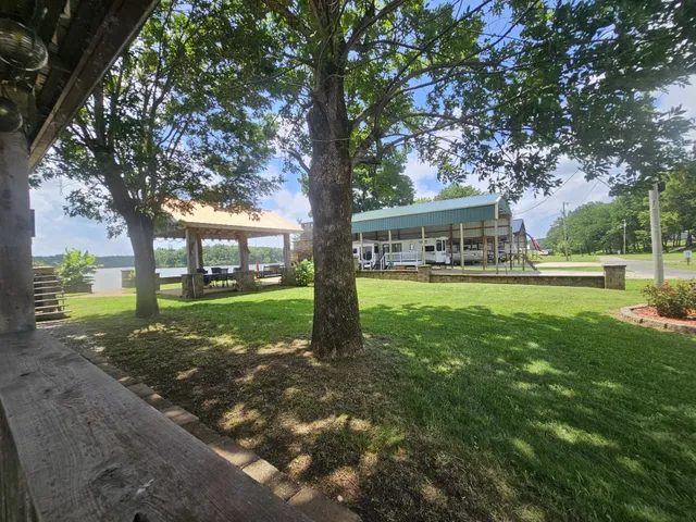 a view of outdoor space and lake view