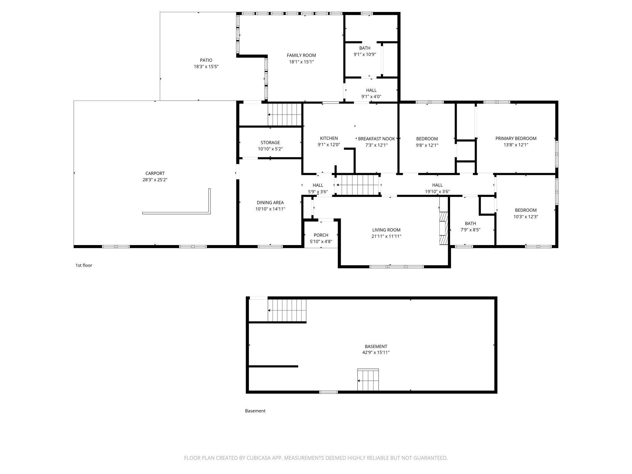 4783 Calico Road Lenoir, NC 28645 - Photo 44 of 44 a picture of floor plan