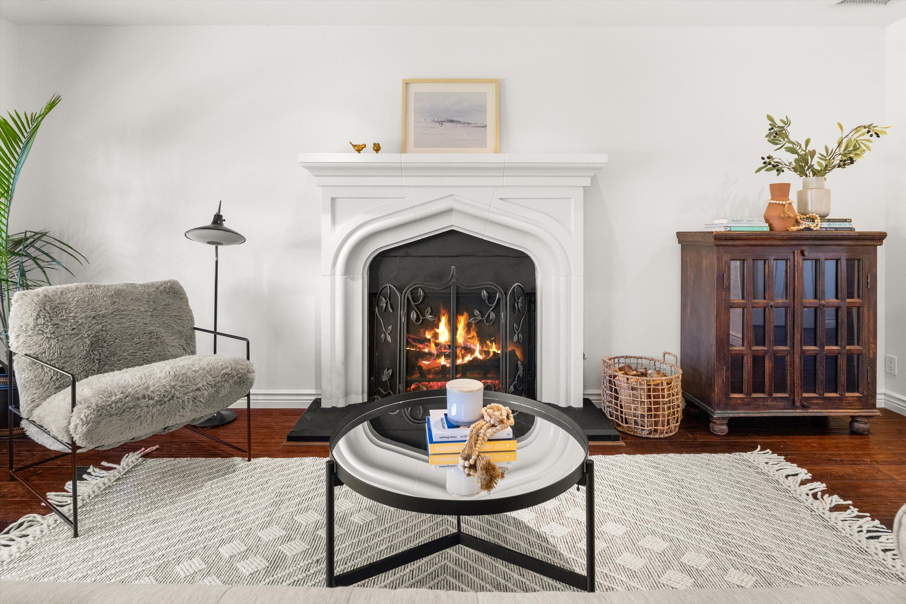 1389 Santa Monica Road Carpinteria, CA 93013 - Photo 8 of 53 custom fireplace