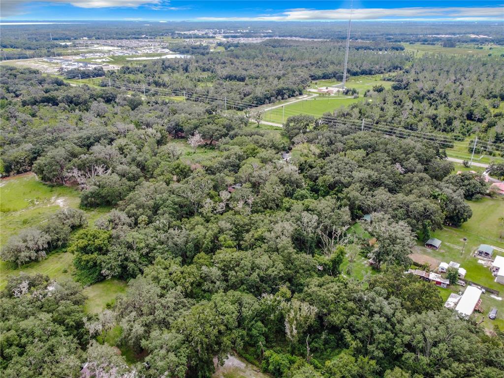 16206 Boyette Road Riverview, FL 33569 - Photo 7 of 16 an aerial view of a houses with a yard